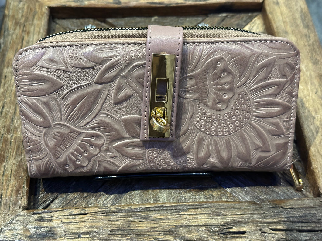 Hand Tooled Leather Wallet
