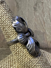 Load image into Gallery viewer, Navajo Sterling Silver Squash Blossom Ring
