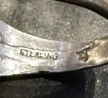 Load image into Gallery viewer, Vintage Sterling Abalone Ring
