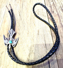 Load image into Gallery viewer, Old Pawn Thunderbird Bolo Tie
