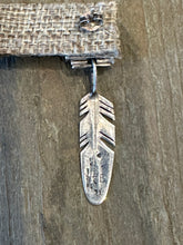 Load image into Gallery viewer, Old Pawn Zuni Inlay with Feather
