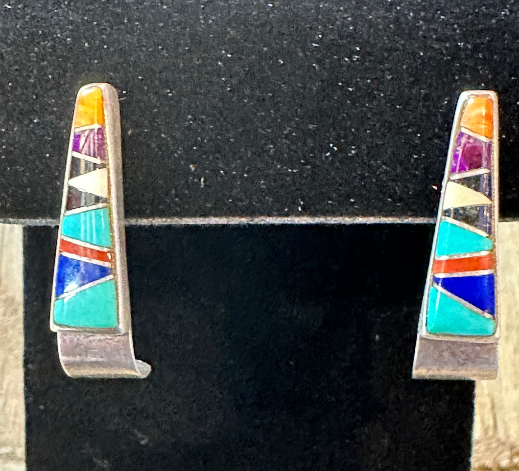 Zuni Inlay earrings
