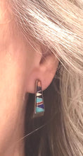 Load image into Gallery viewer, Zuni Inlay earrings
