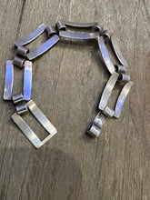 Load image into Gallery viewer, Vintage Sterling Silver Link Bracelet

