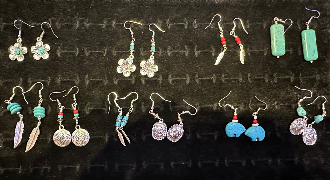 Montezuma Creek Native Earrings