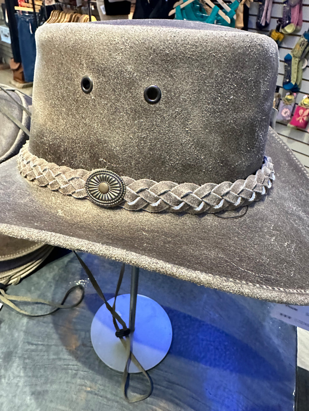 Aussie Outback Leather Hat (RL40-E)