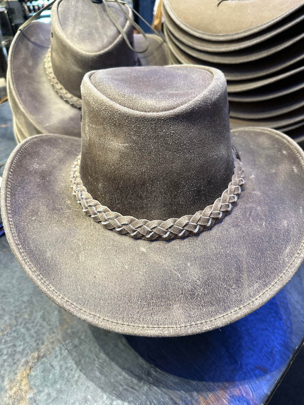 Aussie Outback Leather Hat (RL40-E)