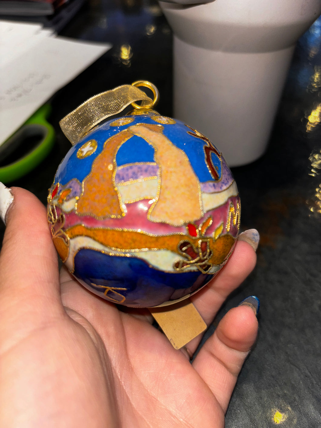 Handcrafted Cloisonne Ornament