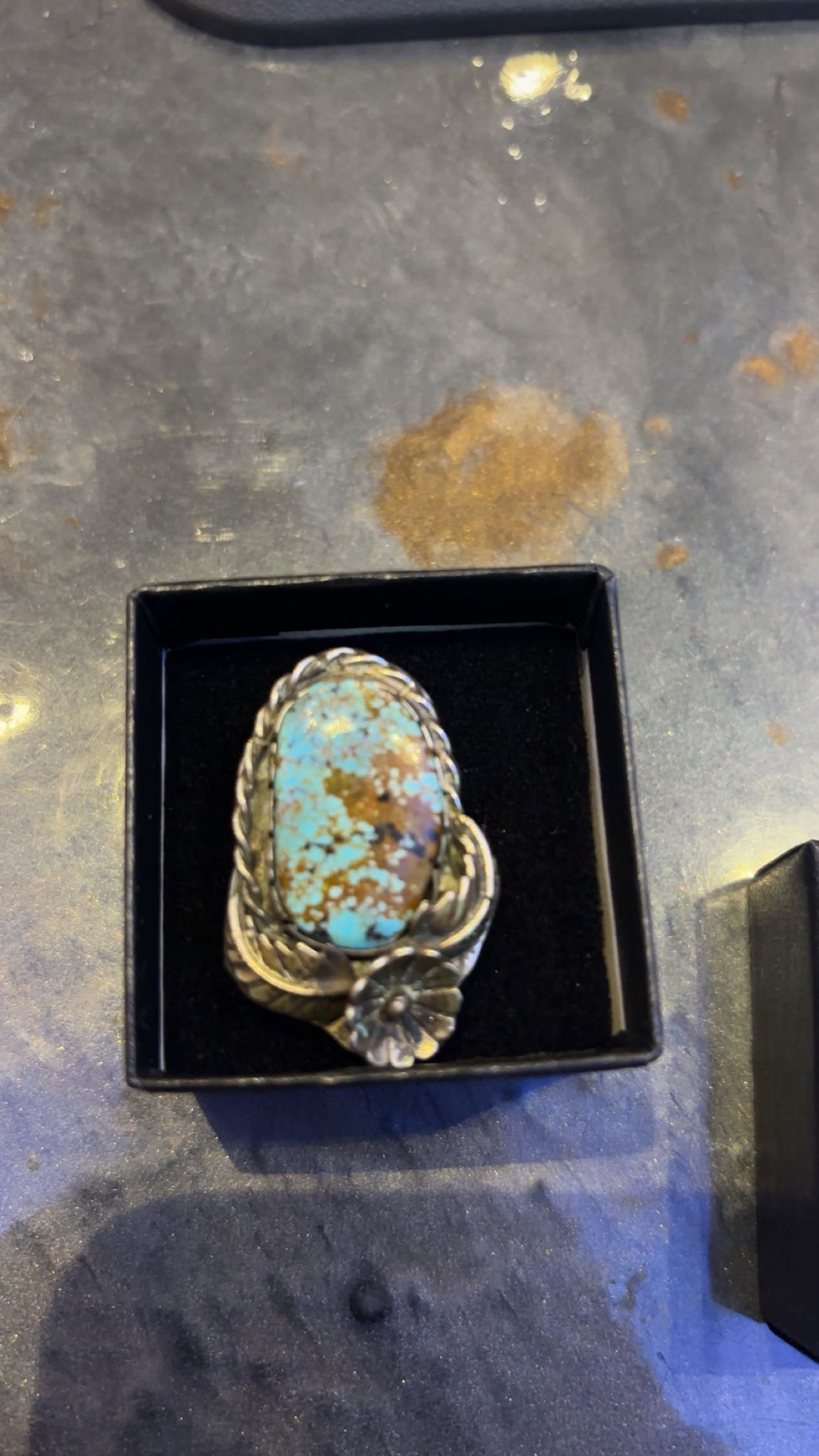 Old Pawn Turquoise Ring