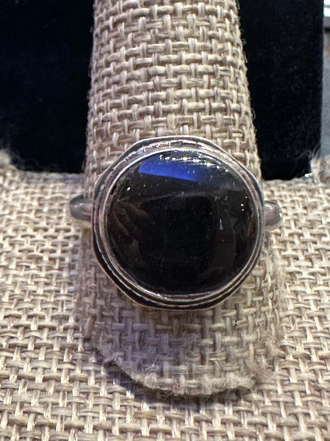 Vintage Black Onyx Ring