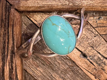 Load image into Gallery viewer, Vintage Turquoise Cuff
