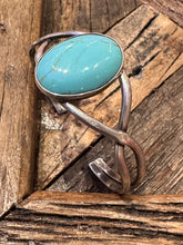 Load image into Gallery viewer, Vintage Turquoise Cuff
