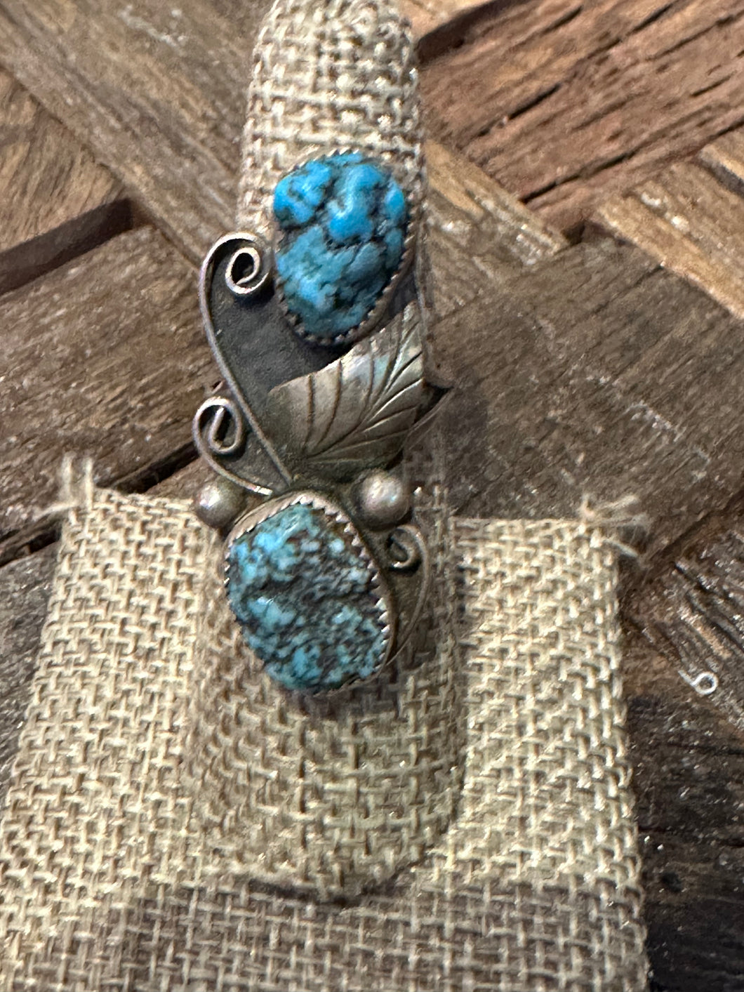 Vintage Navajo Turquoise Ring