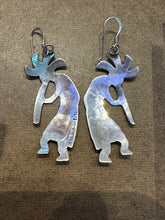 Load image into Gallery viewer, Vintage Kokopelli Dancer Earrings
