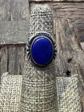 Load image into Gallery viewer, Vintage Lapis Ring
