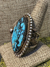 Load image into Gallery viewer, Vintage Large Turquoise Ring
