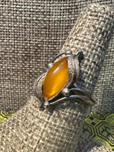 Load image into Gallery viewer, Vintage Amber Ring
