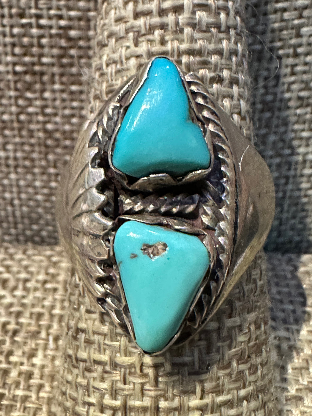 Vintage Sterling Turquoise Ring