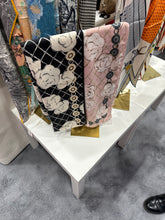 Load image into Gallery viewer, Cashmere/Silk Floral Scarf

