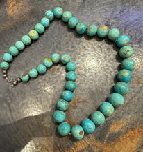 Load image into Gallery viewer, Vintage Large Turquoise Bead Necklace
