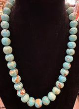 Load image into Gallery viewer, Vintage Large Turquoise Bead Necklace
