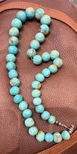 Load image into Gallery viewer, Vintage Large Turquoise Bead Necklace
