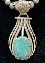 Load image into Gallery viewer, Vintage Turquoise Pendant
