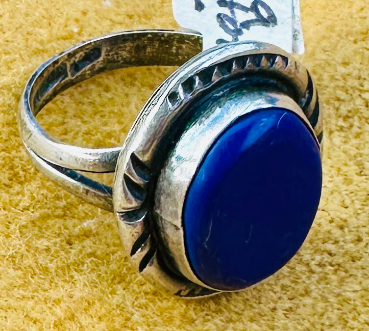 Vintage Lapis Ring