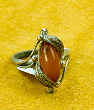 Load image into Gallery viewer, Vintage Amber Ring
