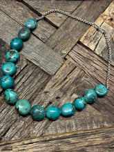 Load image into Gallery viewer, Vintage Large Turquoise Bead Necklace
