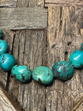 Load image into Gallery viewer, Vintage Large Turquoise Bead Necklace
