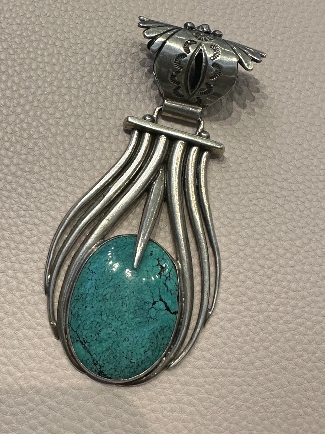 Vintage Turquoise Pendant