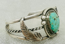 Load image into Gallery viewer, Navajo Turquoise Cuff
