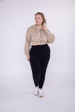 Load image into Gallery viewer, CURVY Branded Waistband Toggle Joggers
