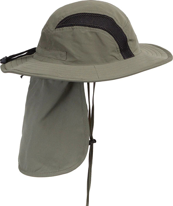 A very stylish, practical, sun hat (OLIVE-S/M)
