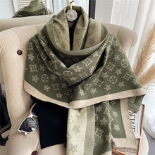 Load image into Gallery viewer, Printed Cashmere Scarf
