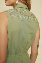 Load image into Gallery viewer, Embroidered Shirt Dress
