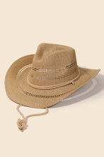 Load image into Gallery viewer, Straw Weave Cowboy Hat
