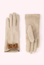 Load image into Gallery viewer, Adalyn Gloves - Taupe &amp; Chocolate
