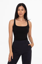 Load image into Gallery viewer, Square Neck Ribbed Tank
