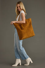 Load image into Gallery viewer, Mustard Corduroy Tote
