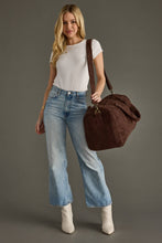 Load image into Gallery viewer, Brown Corduroy Duffel
