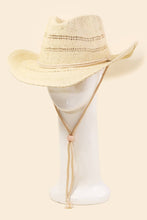 Load image into Gallery viewer, Straw Weave Cowboy Hat
