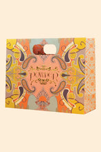Load image into Gallery viewer, Velvet Zip Pouch - Pomegranate in Tangerine
