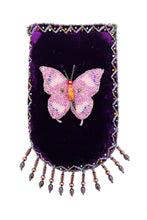 Load image into Gallery viewer, Butterfly Pattern Velvet Crossbody Bags: Random Color
