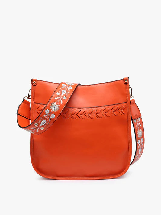 Pippa Stitch Accent Crossbody