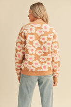 Load image into Gallery viewer, FLORAL PATTERNED SWEATER
