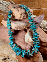 Load image into Gallery viewer, Natural Turquoise Chunky Nugget necklace
