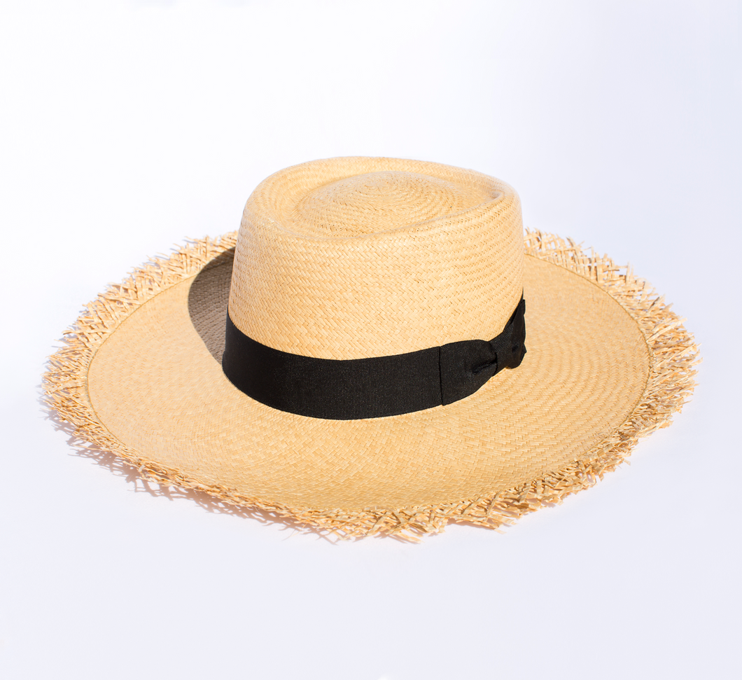 Playa (Loose straw) - Fine straw Panama Hat Unisex