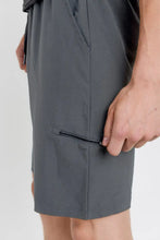 Load image into Gallery viewer, MEN - Active Drawstring Shorts with Zippered Pouch

